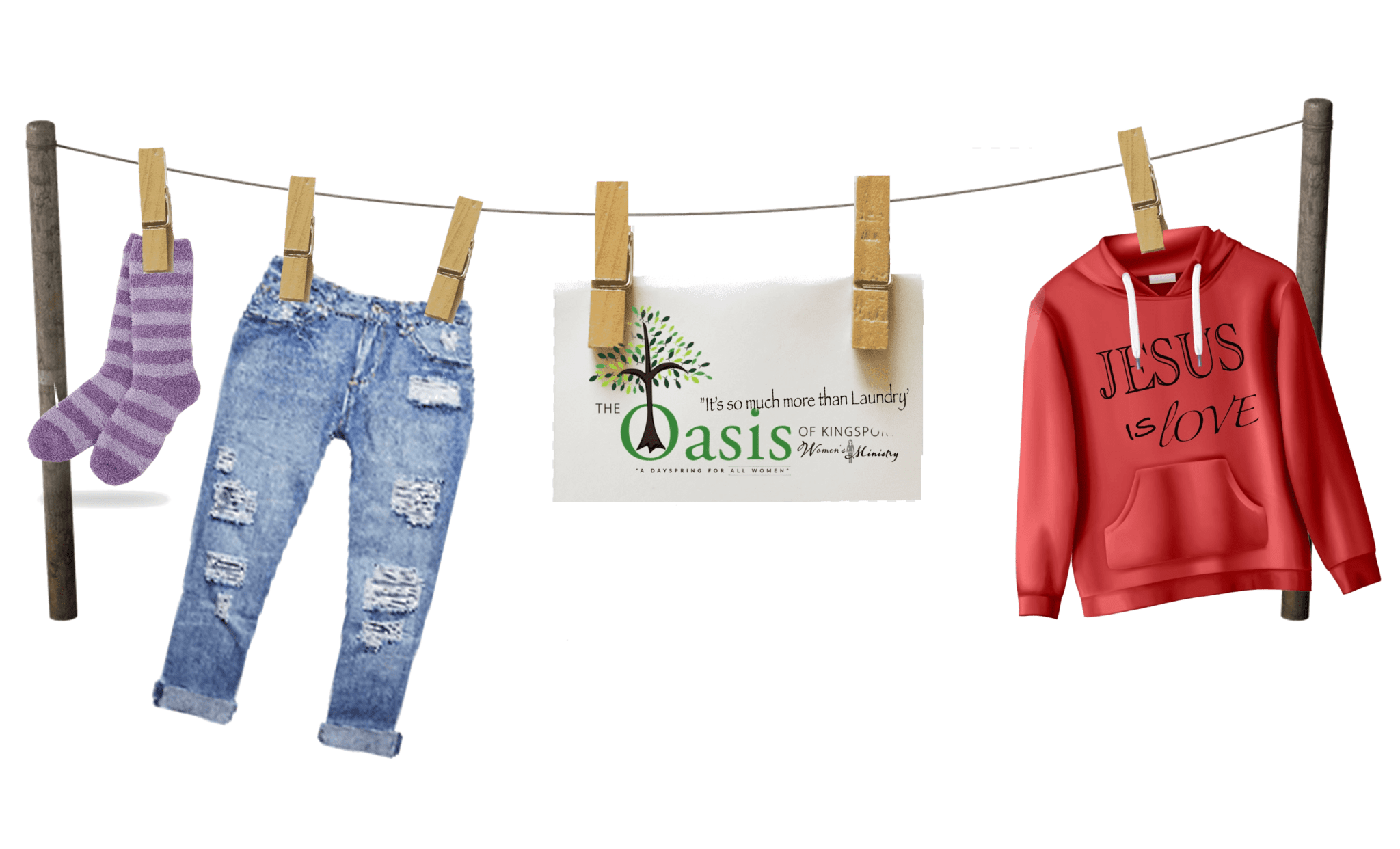 Oasis Clothesline Crop Kingsport Homeless Ministry